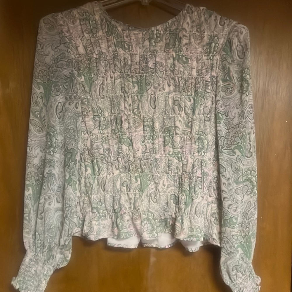 Sanctuary Smocked Long Sleeve